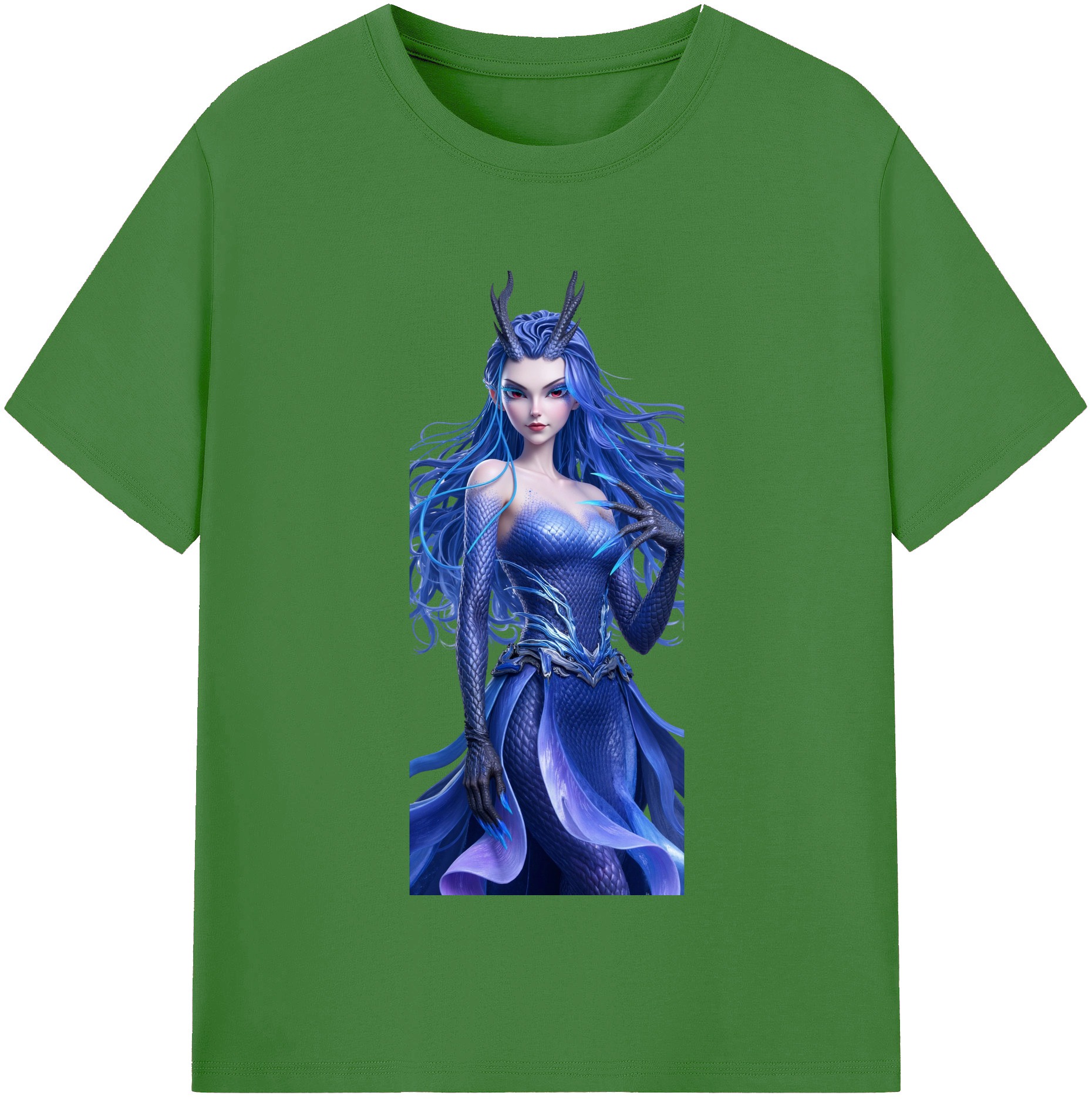 （画像用） Ne Zha 2 ナタ 魔童の大暴れ レディースカジュアルプリントTシャツ（綿100％）
